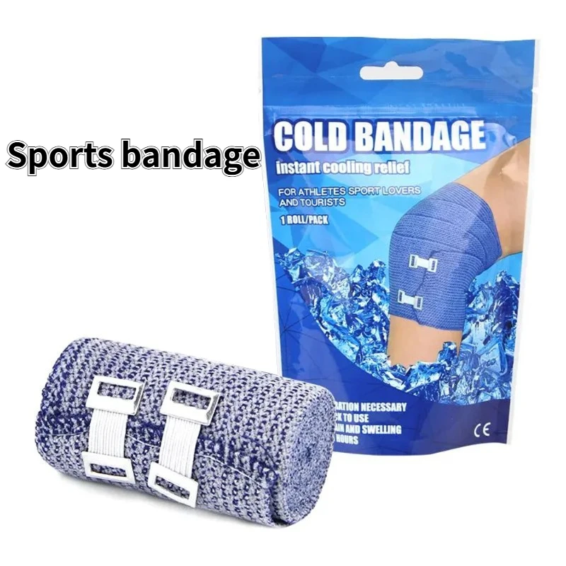 Sports Bandage Self Adhesive Ice Bandage Instant Cooling Ice Tape Muscle Recovery  Cooling and Compression Tape Emergency