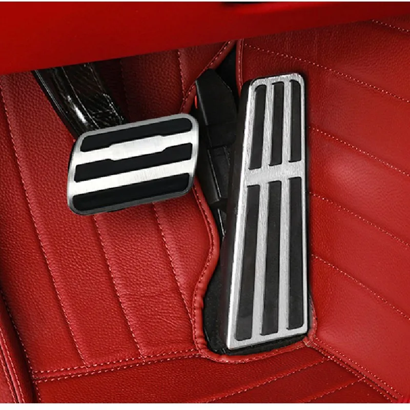 Car Foot Pedals Accelerator Brake Pedals Non-Slip Protect Mat Accessories 2009 2010 2011 2012 2013 2014 2015 Boxster For Porsche