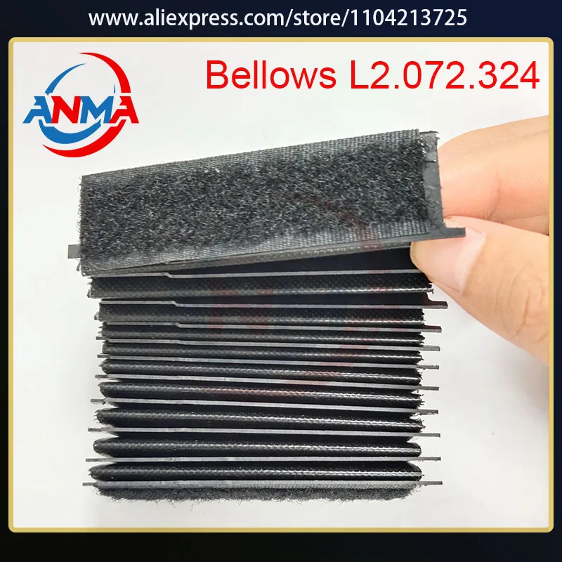 3Pcs High Quality 75x20mm Bellows L2.072.324 Heidelberg SM74 Offset Printer Machine Spare Parts Stretch Bellow Feeder Dust Cover