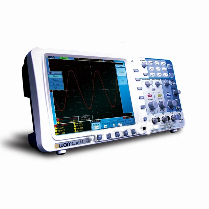 Owon NEW Digital Storage Oscilloscope SDS8202-V 8'' LCD 200MHz 2GS/s