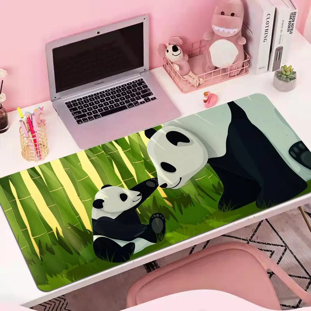 

Panda Mouse Pad Mouse Pad Desk Mouse Pad Cute HD Desk Pad Extended Gaming Keyboard Mats Large XXL Gamer Mousepad 90x40