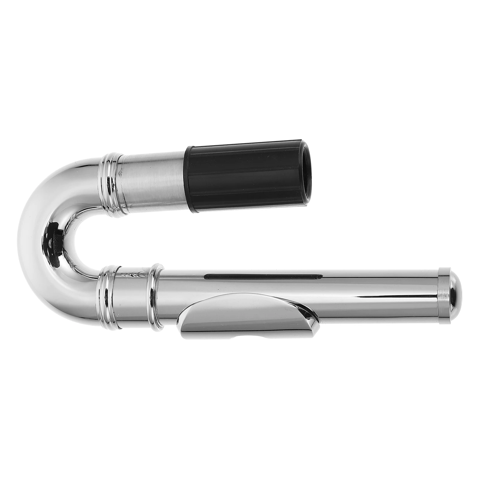 

Nickel-Plated Silver Durable Elbow Exquisite Handmade Accessories Creative Manual Elbow Replaceable Flute Head Durable Manual