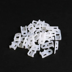 50pcs Saddle Cable ties base mount holder Wire Fixing Clamp Screw Holes mounter Cable and Wire management cable organizer STM-1
