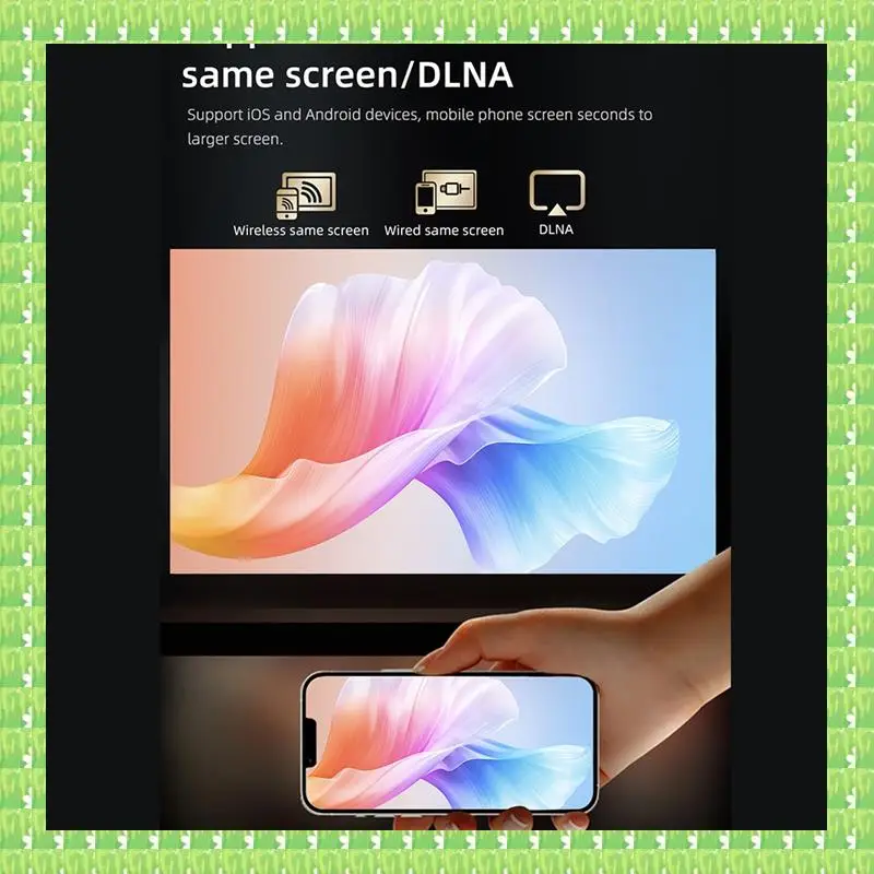 T100 Multifunction Home Projector Mini Portable Android HD Practical Convenient Projector