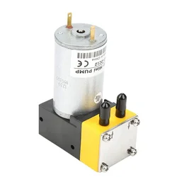 Micro Vacuum Pump DC 12V 24V 0.4-1L/min Pumping Electric Air Sampling Liquid Pump Diaphragm Pumps Vacuum Filtration