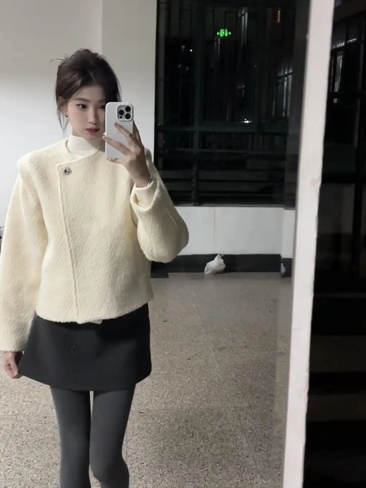 

Жакет из твида для женщин, осенний, усиленный, с множеством карманов, рабочий, на молнии, складной, в стиле карго, для офиса