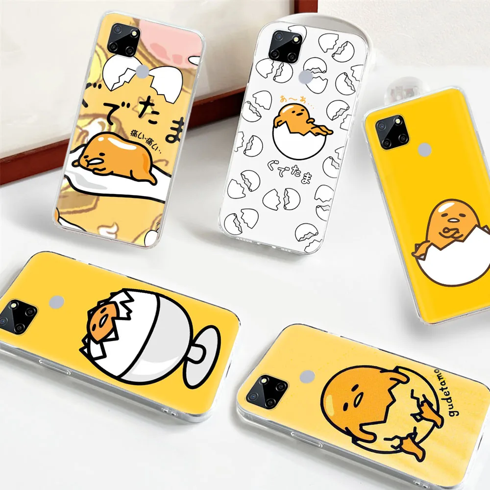 Gudetama Transparent Phone Case for Motorola Moto E40 E30 E20 G Power G31 G41 G51 G71 G50 G60 G60S G200 Play Protected Cover