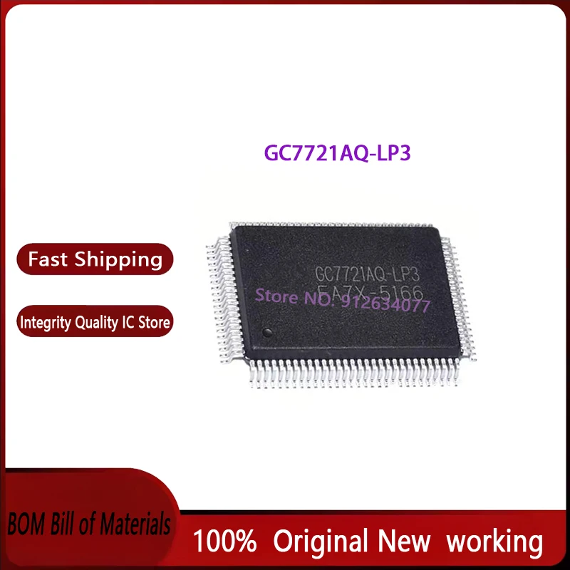 (1PCS) GC7721AQ-LP3=FS9721-LP3 QFP100 original new