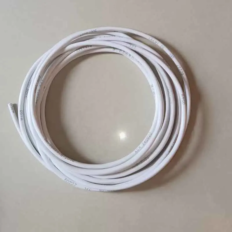 Sheathed Electrical Wire 2 cores Pins Speaker Monitor Cable retardant White RVV Series wiring 20Awg Electric wire Clearance sale