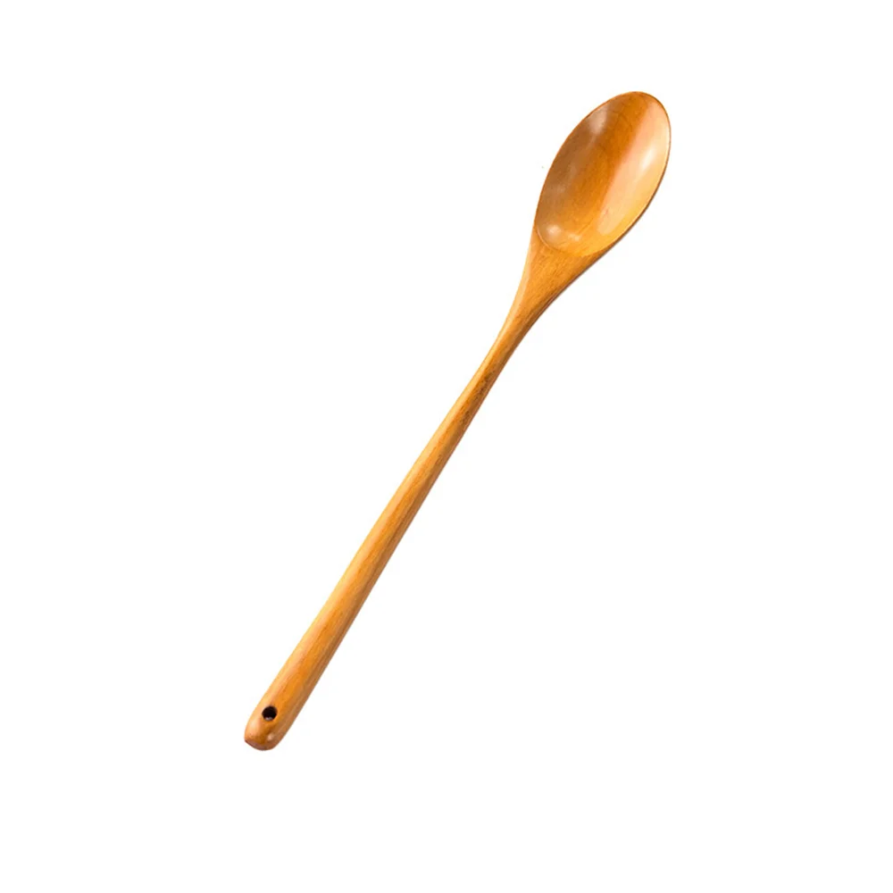 1/2PCS Wooden Spoon Bamboo Kitchen Cooking Utensil Tool Soup Teaspoon Catering For Kicthen Wooden Spoon Tableware Kitchen