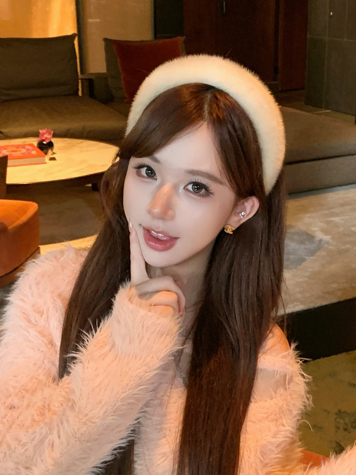 autumn-winter-retro-fur-hairband-wide-hair-clip-photoaphy-props-pure-color-hairband-accories-for-women