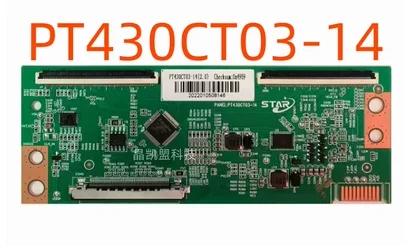 Original logical board PT430CT03-14 straight insert port