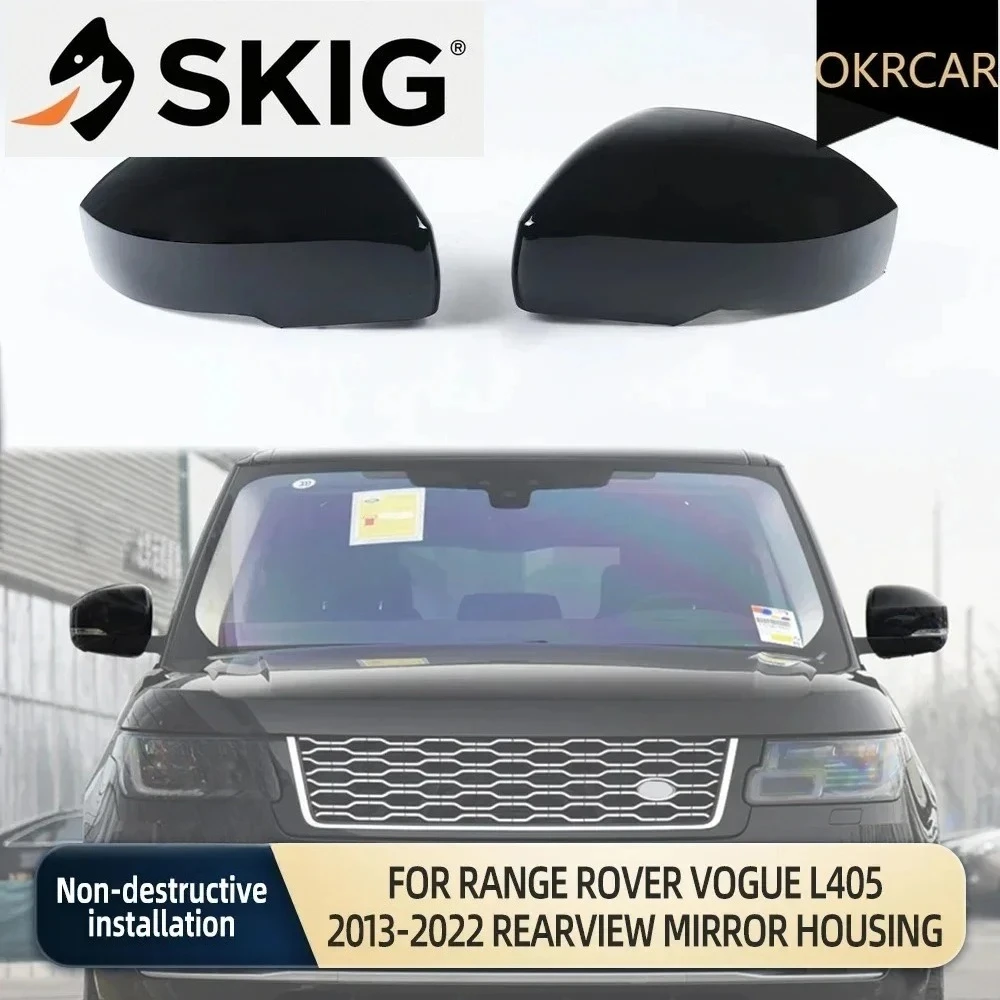 

Car Exterior Rear View Mirror Car Cover Accessories For Range Rover Vogue L405 2013 2014 2015 2016 2017 2018 2019 2020 2021 2022