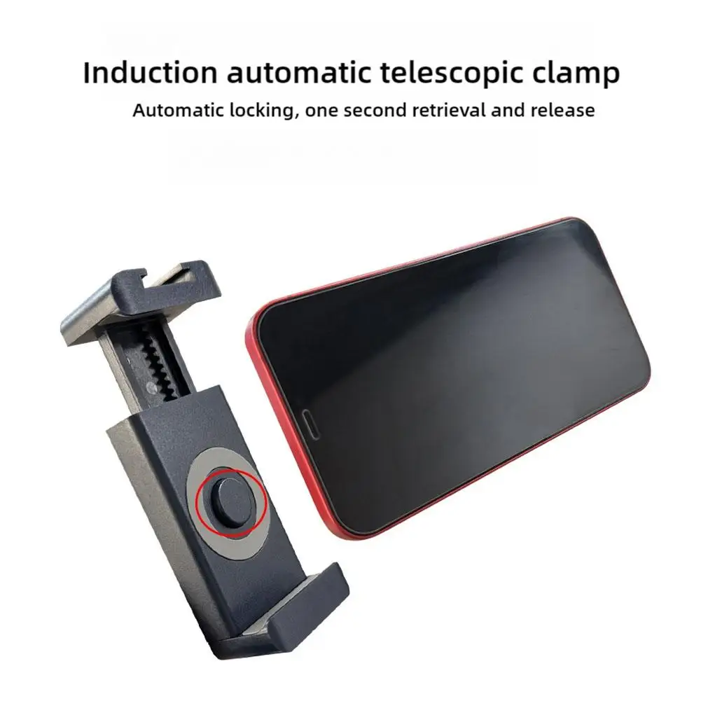 Universal  Phone Holder Vertical Shoot PhoneMount Tripod Mount With Cold Shoe phone Clip Clamp Vlog Video