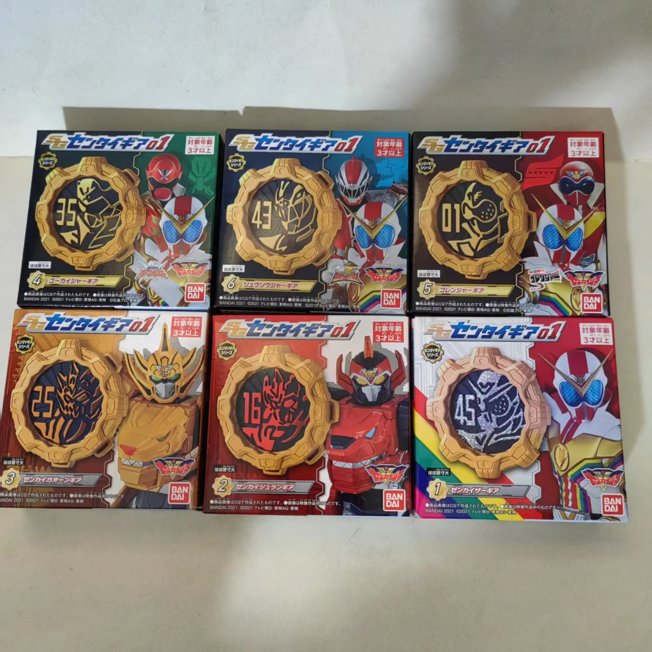 Echt schaalmodel KIKAI SENTAI ZENKAIGER Gear Toy Super Team Transformation Item Anime Action Figure Toys