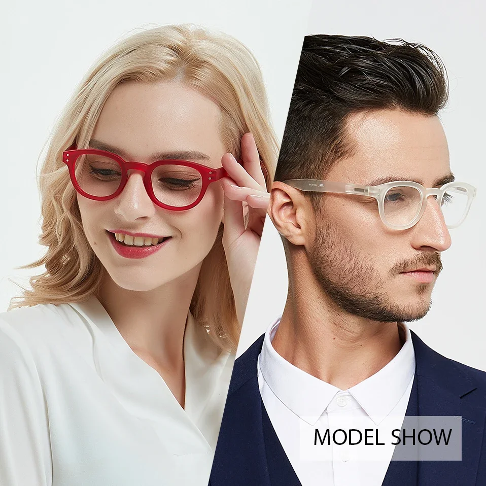 Meeshoow-Lunettes classiques rétro pour hommes et femmes, lunettes élégantes de qualité européenne avec Flex transparent, lecteur de délinquants, 1513