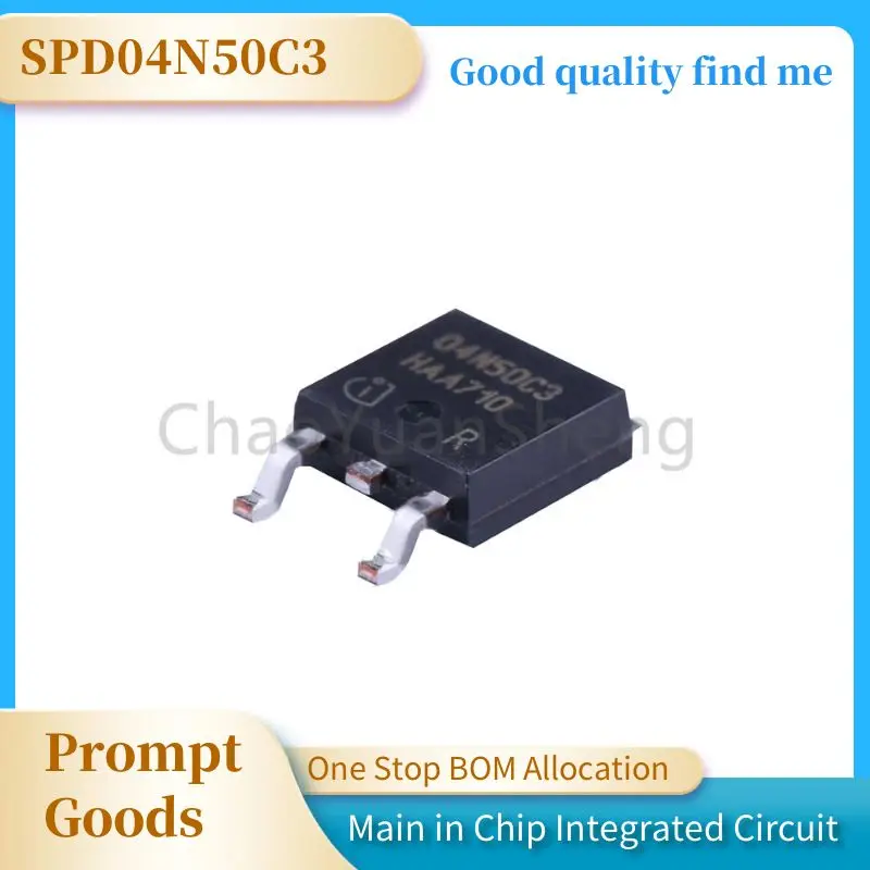 

1PCS/LOT NWE 04N50C3 SPD04N50C3 TO-252 560V 4.5A SMD Transistor