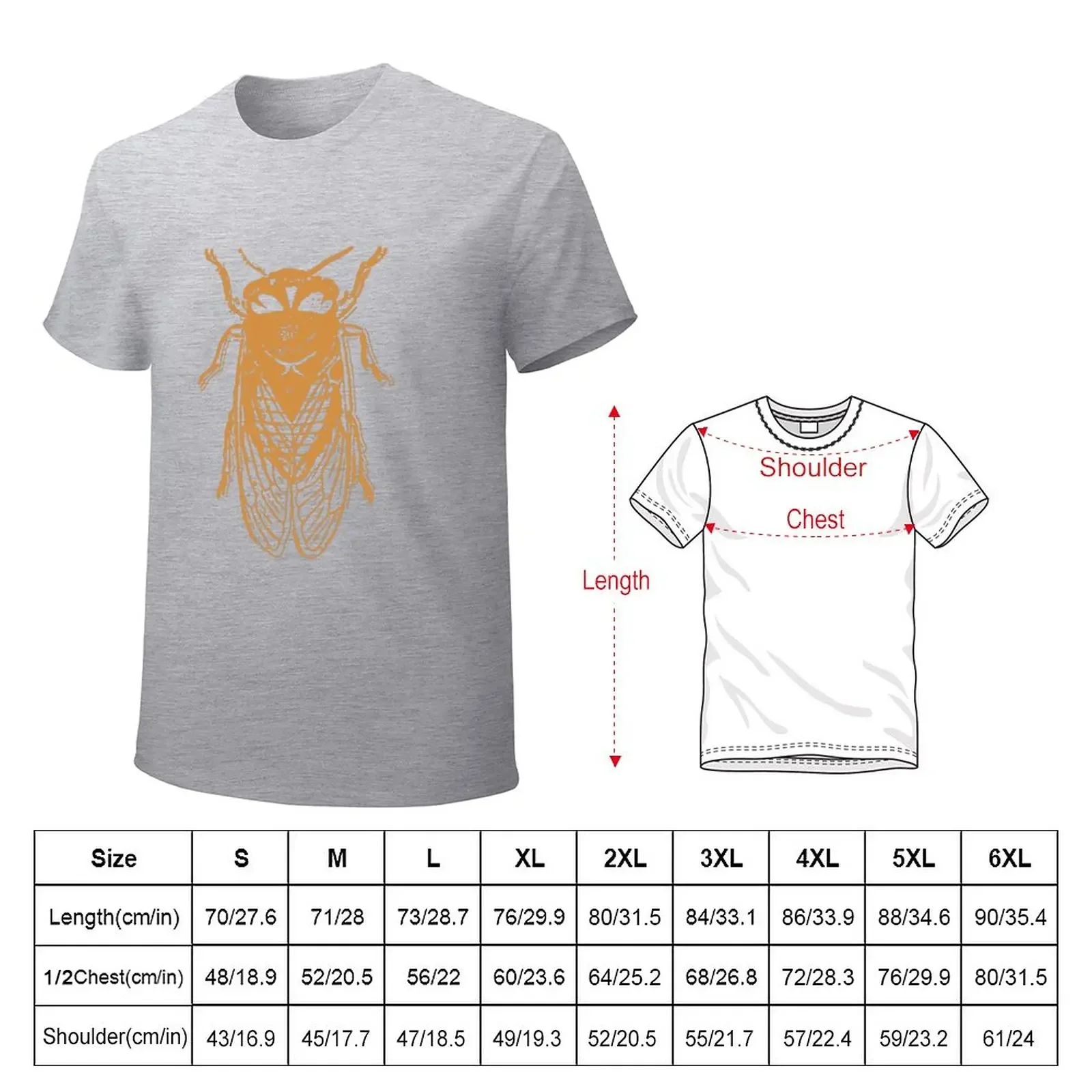 Cicada T-Shirt sublime plus size tops mens workout shirts