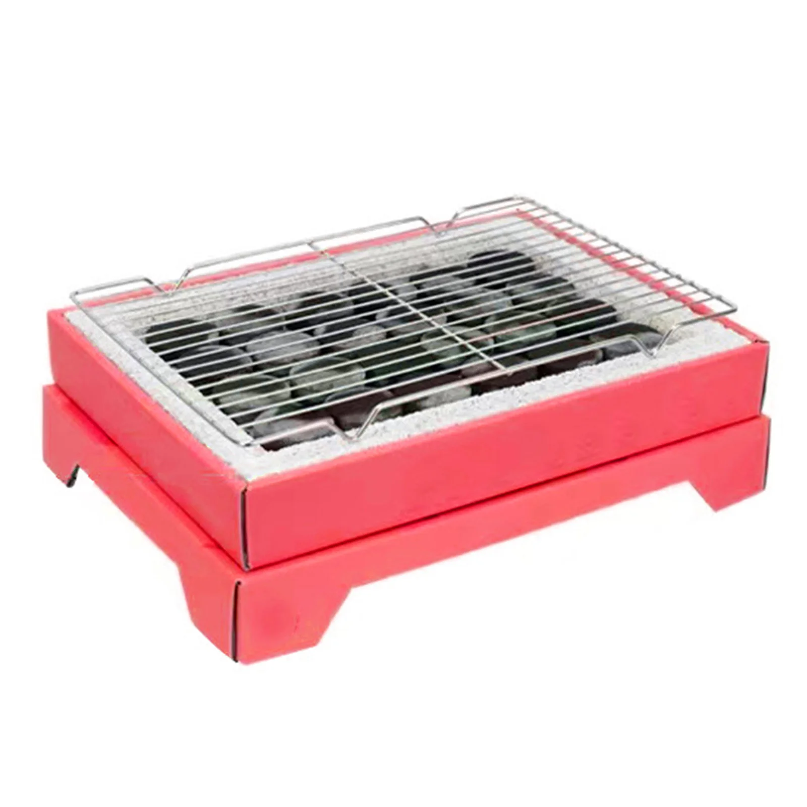 

F2 1PCS Net BBQ Tools Square Barbecue Net Barbecue Stove Parts Stainless Steel Mat Net Grid Shape Rectangle Grill Grilling Mesh