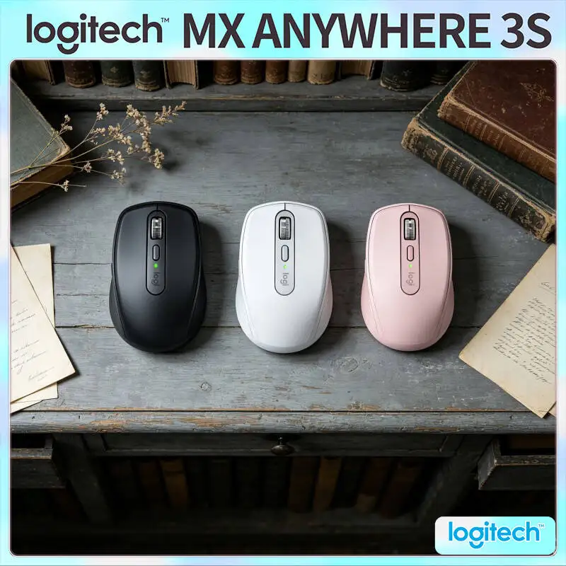 

Precision MX Anywhere 3S - 8K DPI, MagSpeed Scroll, Ergonomic, Suitable for Vape Device Design & Studio Work