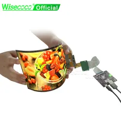Wisecoco 8 Inch Flexible OLED Display Curved AMOLED 1920x1440 7.8 inch IPS Bendable Screen Soft Ultra Slim MIPI Driver Board