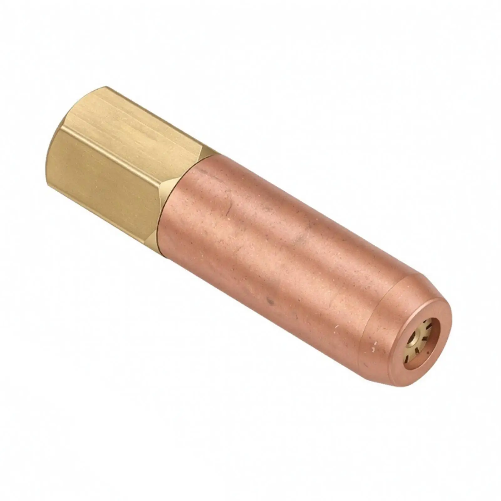 Copper Torch Tip Adapter for Brazing Concentrator Burner Tool Precision Nozzle for Gold Silver Soldering