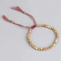 Handmade Tibetan Buddhist Bracelets On Hand Braided Copper Beads Lucky Rope Bracelet & Bangles For Women Men Dropshiping - Image 5