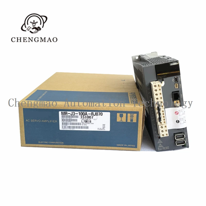 Japan Original PLC Electric Servo Drive MR-J3-100A-RJ070 MR-J3-60A-RJ070 MR-J3-70A-RJ070