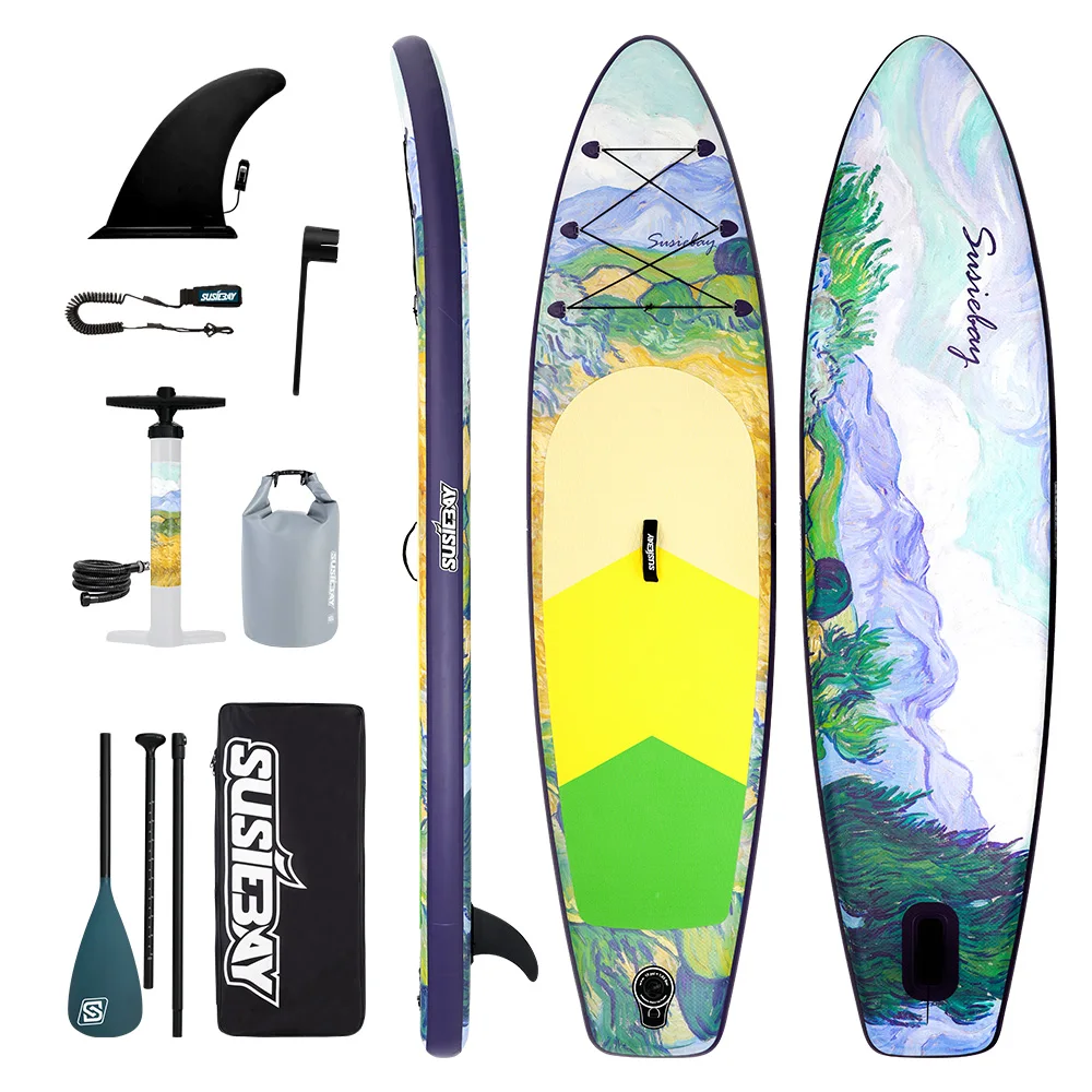 China manufacturer OEM paddle board inflatable sup  customized free design paddlebooard