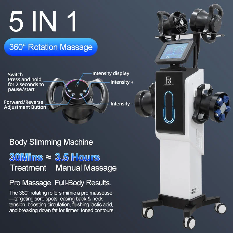 

Вибрационный роликовый массажер G5Pro 8D для тела: эндотерапия, коррекция фигуры, снижение веса, антицеллюлитный эффект