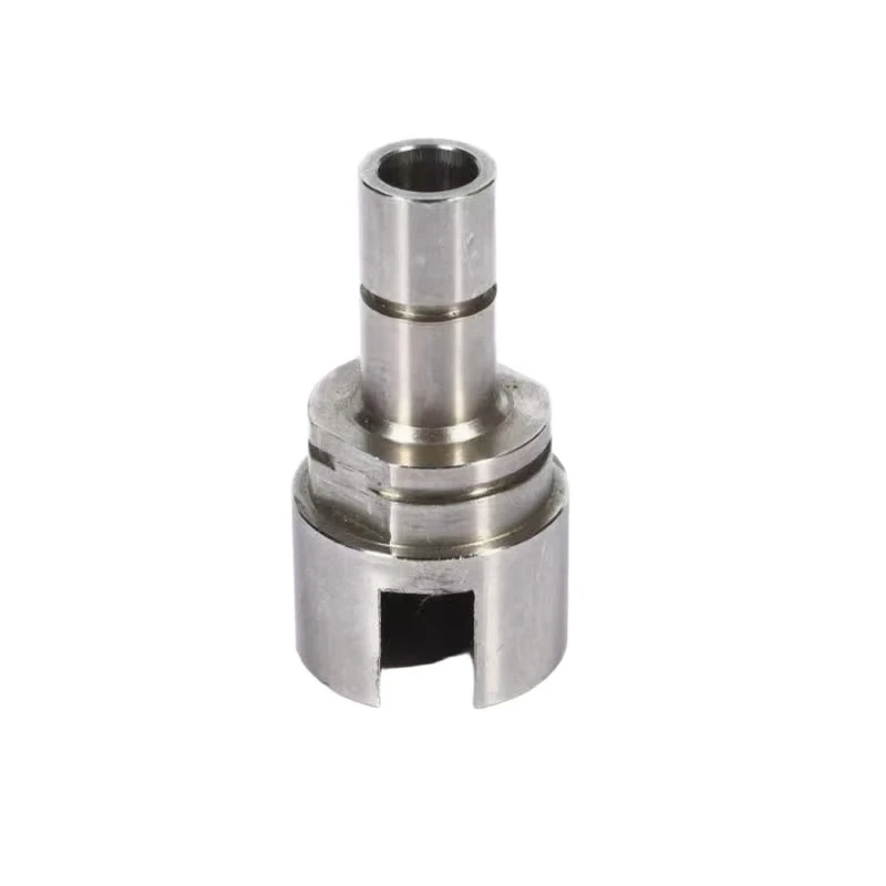Custom Precision Lathe Step Locating Spindle, Multi-Shoulder Oil Port Rotary Shaft Custom Parts-Precision Turning & Milling