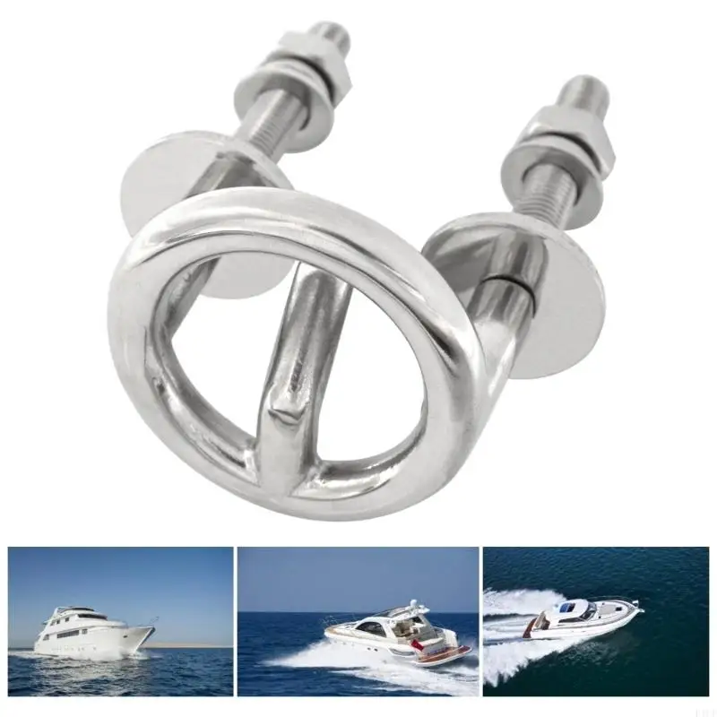 F1CF Durables Marine Grade Tow Rings For Ski Tubes Boats Yachts Corrosion Proof Design High Load Capacity