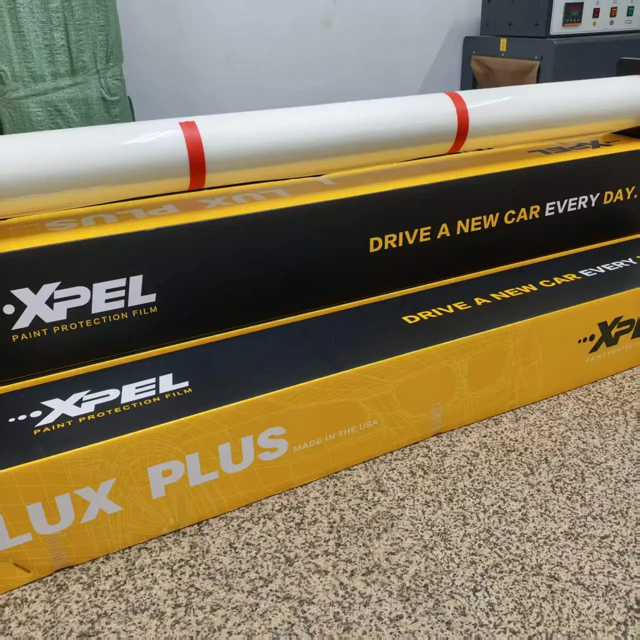 

XPEL LUX Plus Invisible PPF TPU 7.5MIL Paint Protection Film High Gloss Transparency Self Repair Nano Ceramic USA