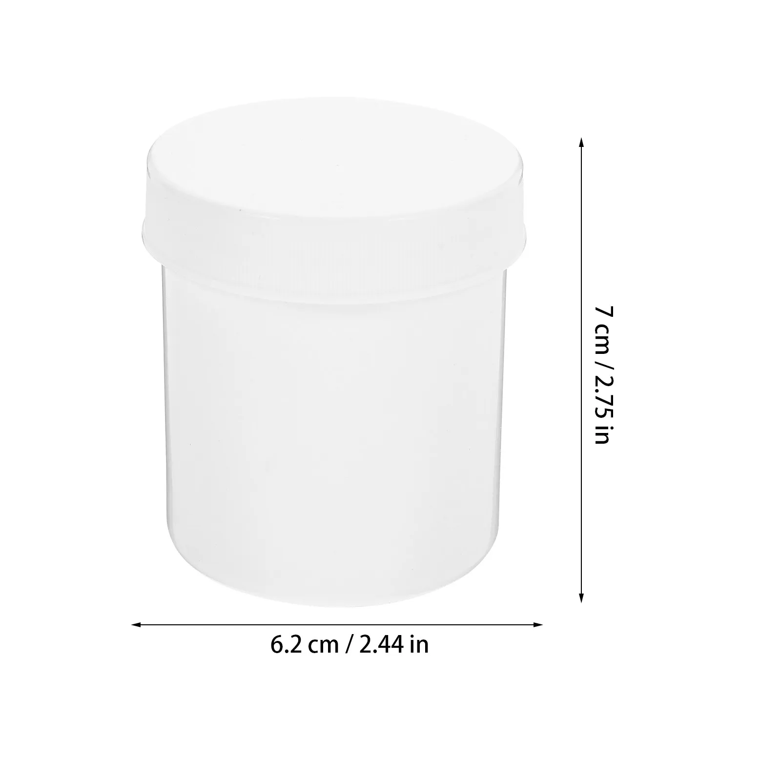 10Pcs Portable Pill Bottle 100Ml Medicine Storage Organizer Travel Container Secure Lid Empty Refillable Capsule Carrying Box