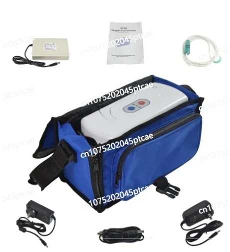 AC110-220V Portable Oxygen Concentrator with Battery Oxygen Concentrator Ventilator Sleep Mini Oxygen Machine Home 3L/min