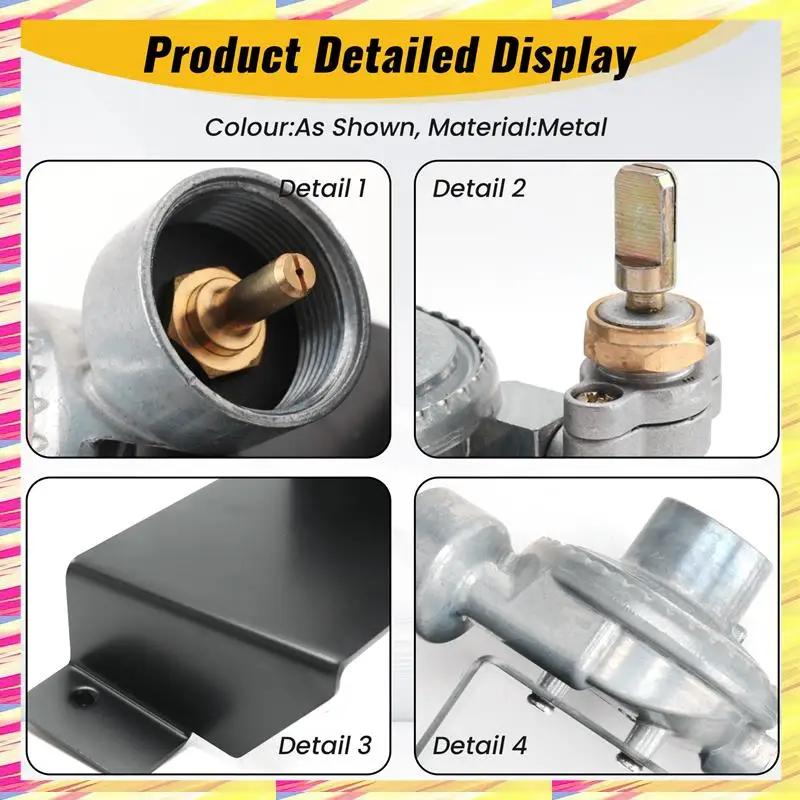 

ABJJ For 80477 Valve Regulator For Weber Q100 Q120 Series Gas Grills, Applies To Weber 516002, 516501, 386001, 386002