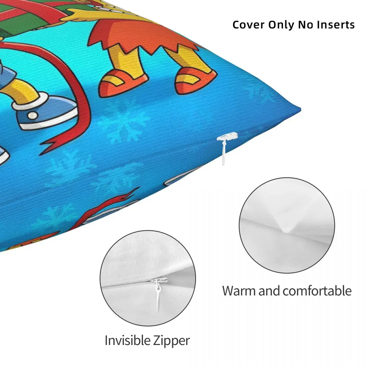 غطاء وسادة S-Simpsons لعيد الميلاد كاواي كيس وسادة لغرفة المعيشة غطاء وسادة كرسي بوليستر جرافيك سادات #5