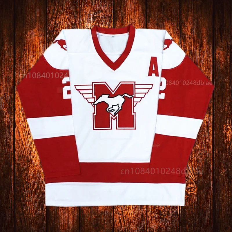 Custom Vintage Hamilton Mustangs #2 Huey Hewitt Sutton Embroidery Stitched Hockey Jersey Youth Kids Adult Any Size And name