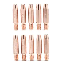 40mm Cucrzr Contact Tip Fit L10611B00 21W9887-A OTC DAIHEN RTW5000H RTW5000S RTW5000L 500A Robot Welding MIG Torch Swan Neck