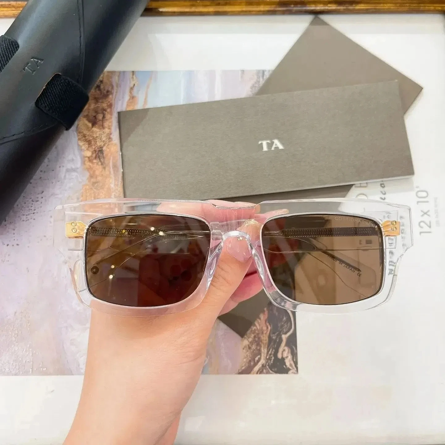 

Authentic For DIYTA DT COSMOHACKER DTS727-A Stylish Men Women Sun Glasses UV400 Polarized Premium Male Couple Eyewear With Box