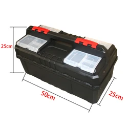 Plastic Toolbox Hardware Storage folding Case Home Multi-function Car Repair Box Tool Portable Case Large Electrician Tool Box