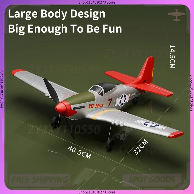 

2025 New W551 Four Channel Aerobatic Fighter Simulation Model Christmas And Halloween Gift Suitable For Beginners