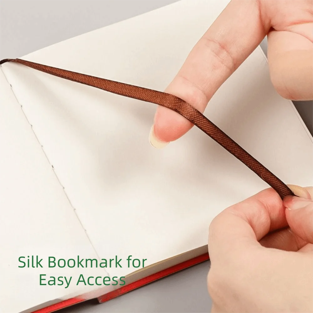 96 Sheets Square Blank Notebook Thickened Inner Page Watercolor Book Travel Painting Sketchbook 192 Pages Not Easy To Seep Color
