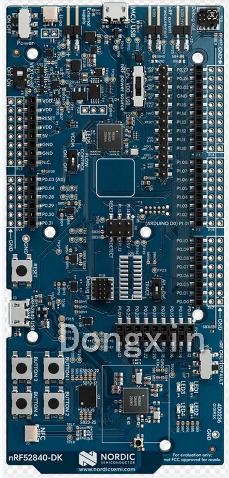 Spot nRF52840-DK PCA10056 Bluetooth 5 Nordic brand new development board