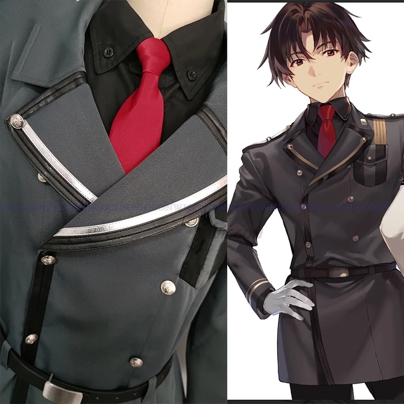 

Anime 86 Eightysix cos Shinei Nouzen Cosplay Costume Men Cosplay Uniform Shinei Nozen Uniform Suit