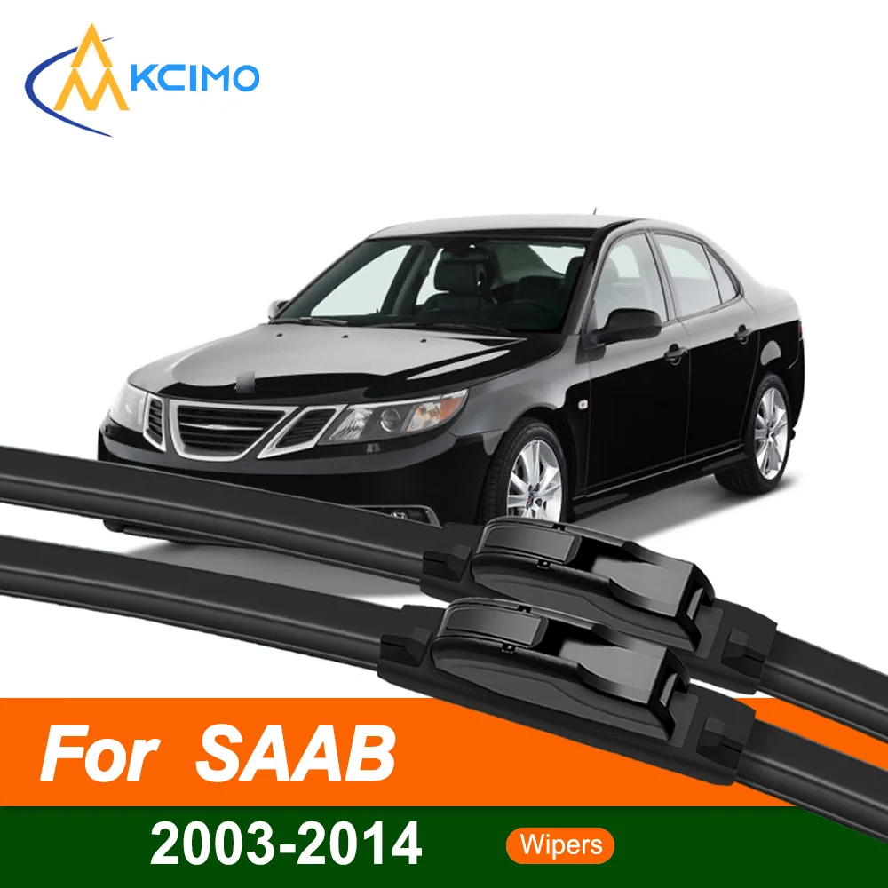 

For SAAB 9-3 YS3F 2003-2014 Front Wiper Blades Car Windscreen Windshield Window Wiper Accessories 2004 2005 2006 2007 2008 2009