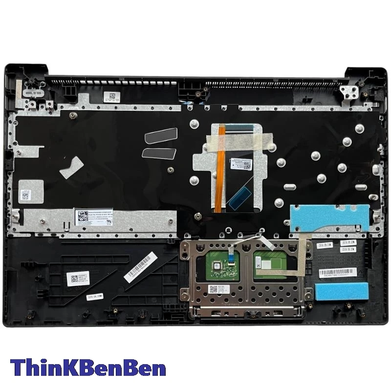 RU Russian Black Keyboard Upper Case Palmrest Shell Cover For Lenovo Ideapad S340 15 15IWL 15IML 15API 15IIL 5CB0S18727