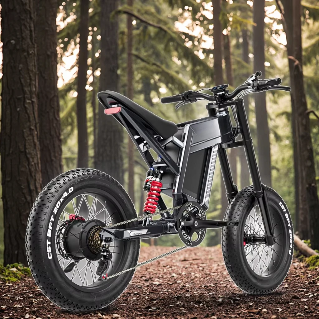 E-Mountain Bike per adulti 2100Wh 30AH Batteria da 20 pollici in lega di alluminio fuoristrada fuoristrada da 20 pollici in lega di alluminio