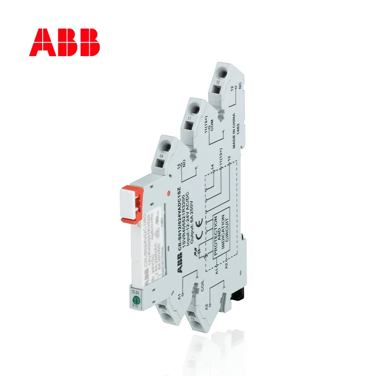 

2025 ABB CR-S Series Pluggable Ultra-thin Relay CR-S024VDC1RG 10152425 Gold-plated Touchpoint