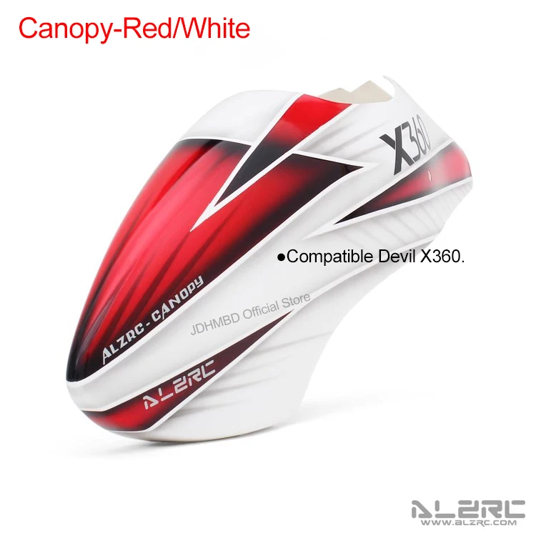 

ALZRC - Запасные части для вертолета Devil X360, посадочный навес, держатель главного ротора